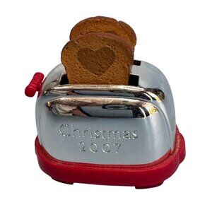 Hallmark Keepsake Christmas 2007 Mini Toaster With Pop Up Toast